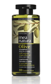 Mea Natura- Olive - Șampon pentru Toate Tipurile de Păr - 300 ml